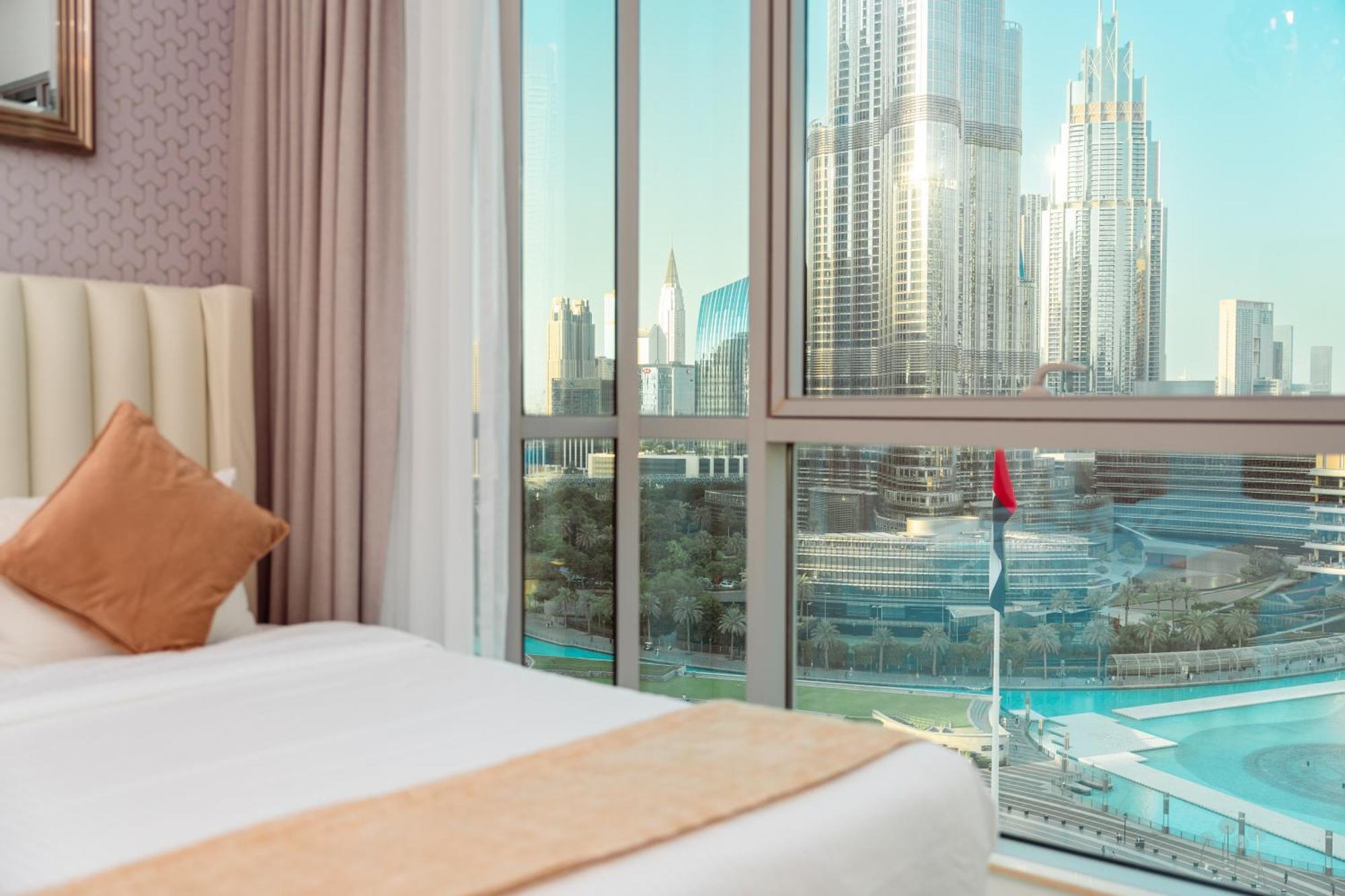 Elite Royal Apartment - T3 - Full Burj Khalifa & Fountain View دبي المظهر الخارجي الصورة